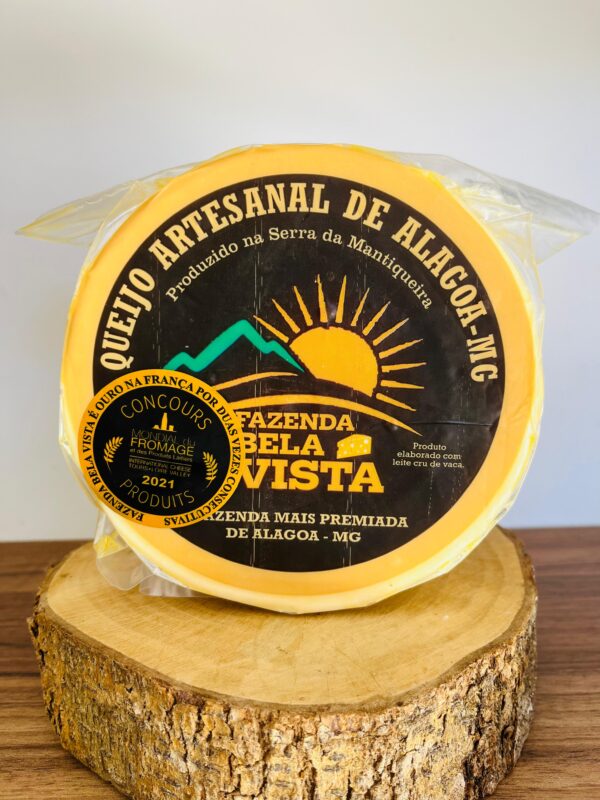 Queijo Artesanal Tradicional 1 Kg (Prata no Prêmio Queijo Brasil 2018)