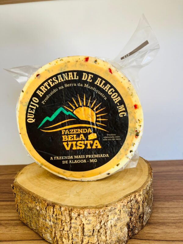 Queijo Artesanal Temperado 1 Kg