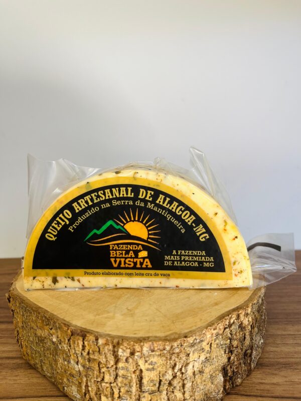 Queijo Artesanal Temperado 500g