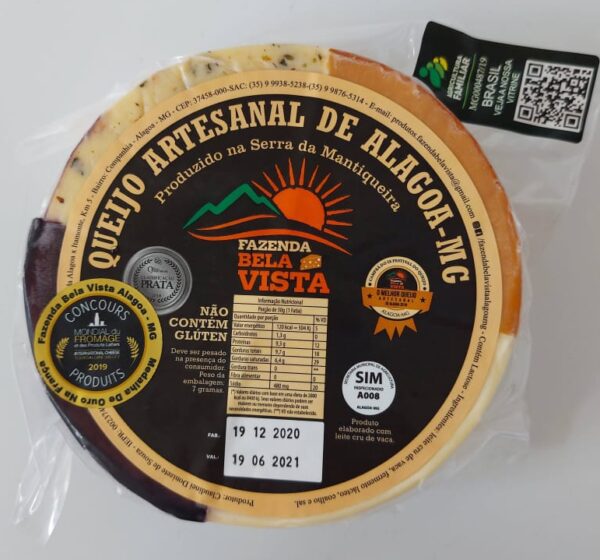 Queijo Artesanal Mix Sabores 1 Kg