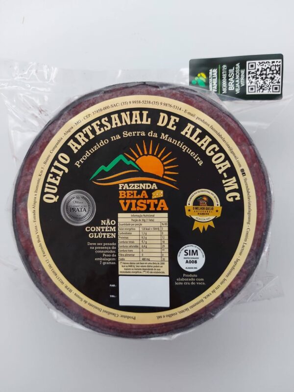 Queijo Artesanal Vinho 1 Kg (Prata no Prêmio Queijo Brasil 2023) - Image 3
