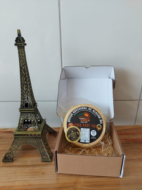 Queijo Artesanal Premium Fazenda Bela Vista 60 dias 1kg (Ouro no Mundial de Queijos da França em 2019 e 2021) - Imagem 5