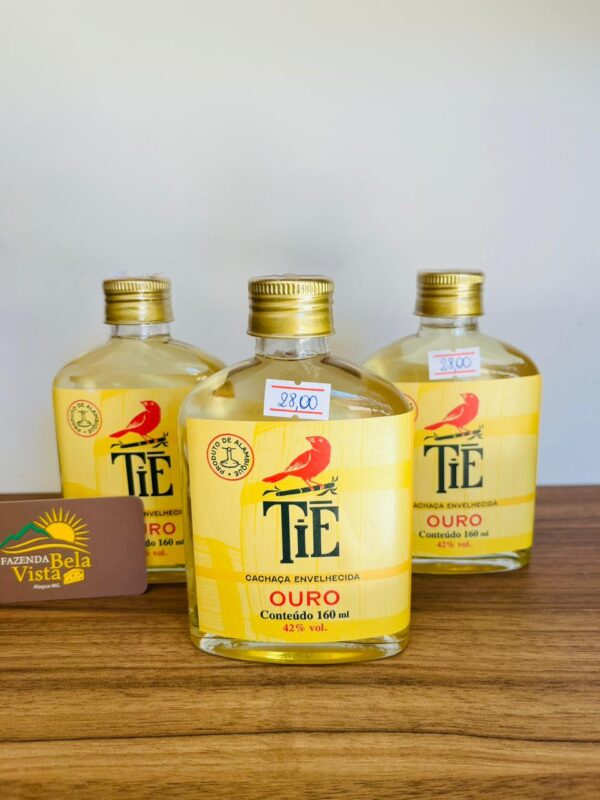 Cachaça Tiê Ouro - 160ml