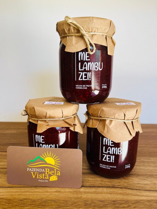 Geleia de Frutas Vermelhas